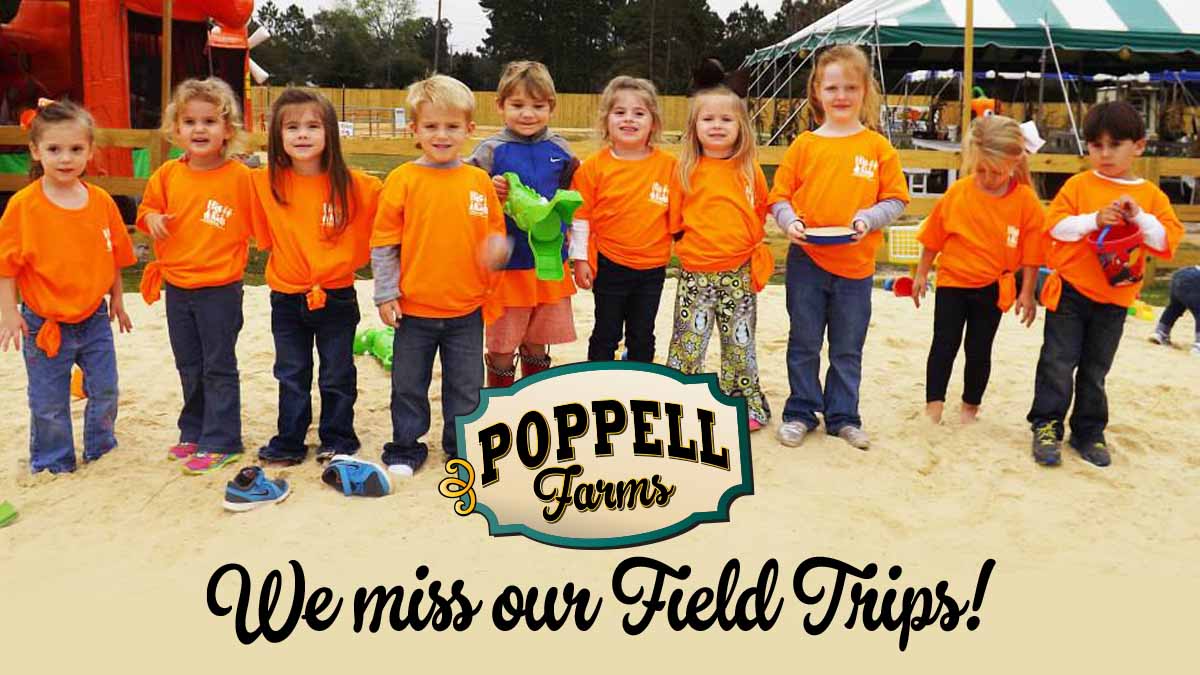 Teachers! We miss you! Poppell Farms